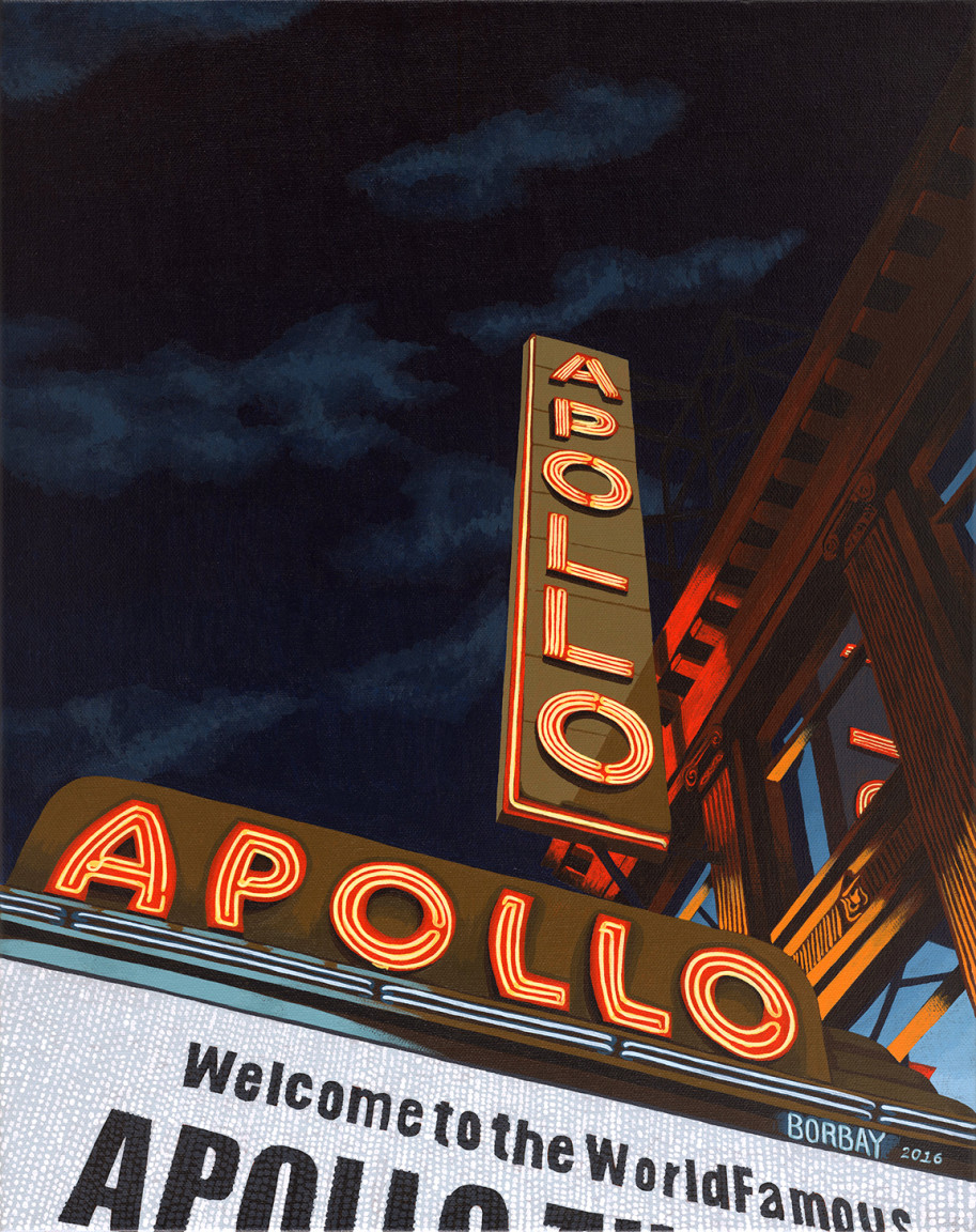 The Apollo Theater Painting by Borbay