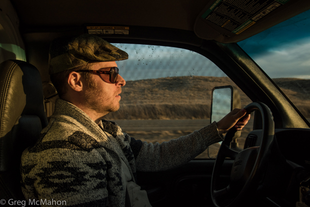 Borbay Driving Photo by Greg McMahon