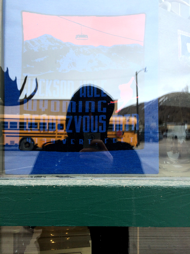 Borbay Reflecting In Jackson Wyoming