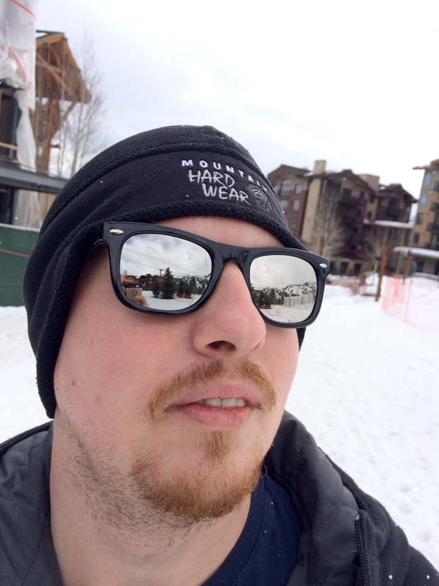 Co Pilot McMahon in Teton Village