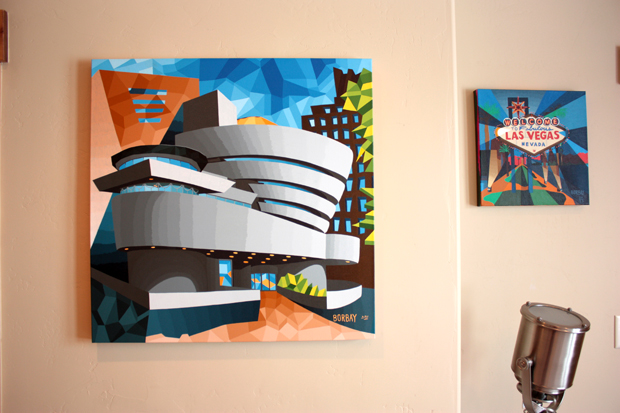 Guggenheim and Welcome to Vegas by Borbay