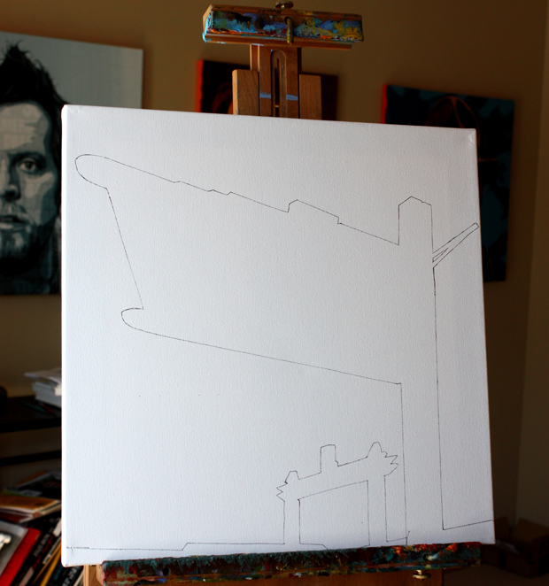 Snow King Motel Neon Sign Painting Process by Borbay