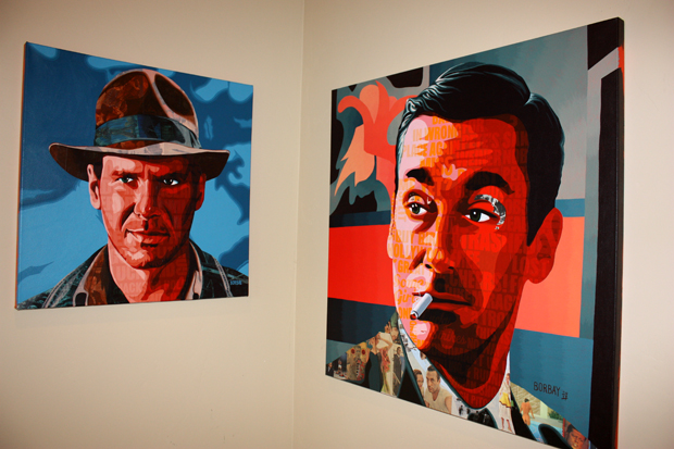 Indiana Jones and Don Draper by Borbay