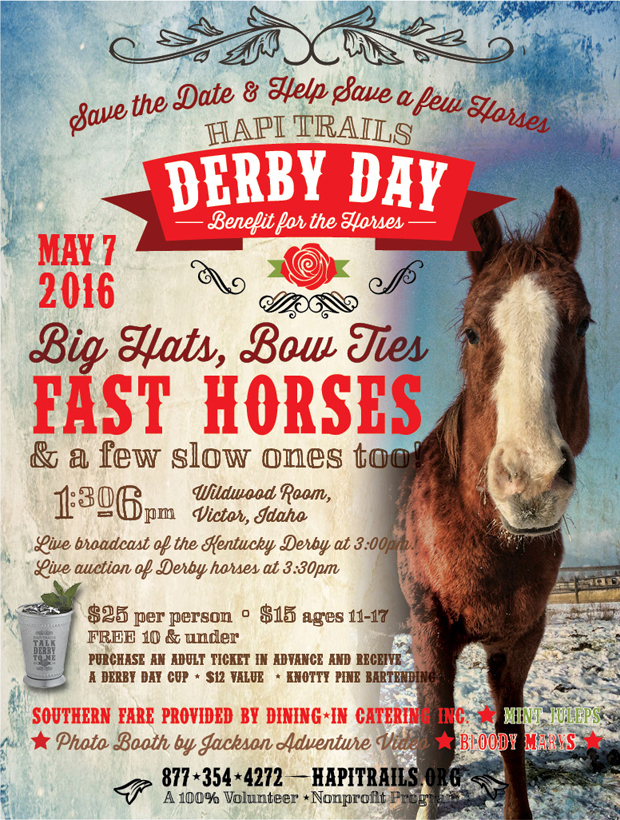 Hapi Trails Derby Day Tickets!