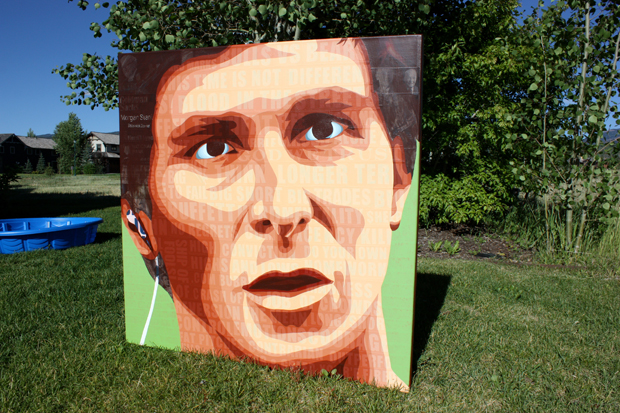 Dr Michael Burry Christian Bale Painting Process by Borbay