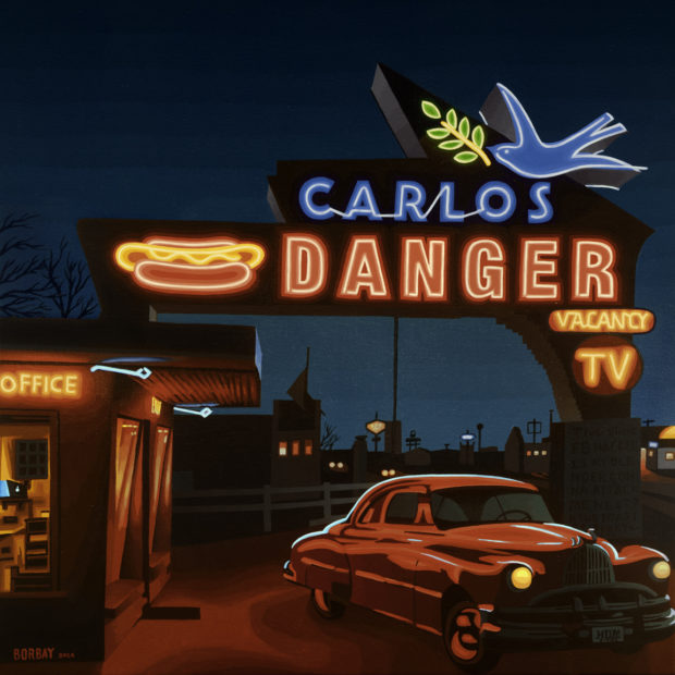 Carlos Danger Painting by Borbay