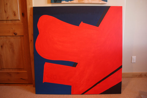 Four Winds Jackson Hole Neon Sign Painting Process by Borbay