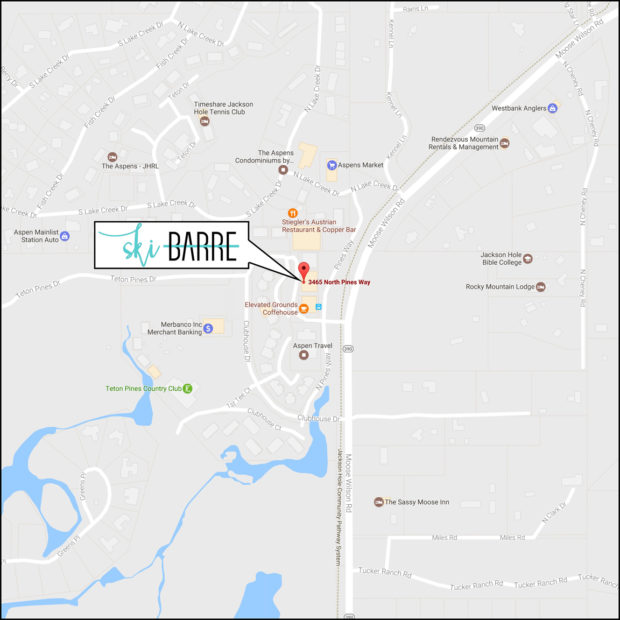 Ski Barre Map - BORBAY Ski Barre Map