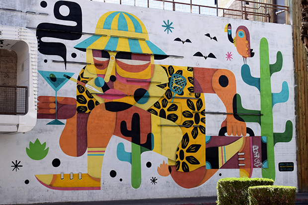 Ruben Sanchez HST Mural Las Vegas by Borbay