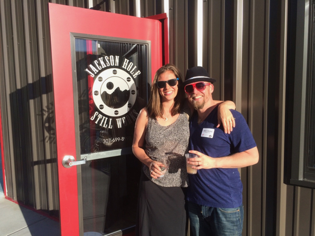 Erin and Jason at Jackson Hole Still Works