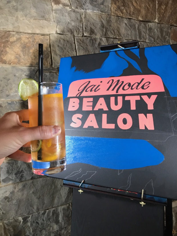 Gia Mode Beauty Salon Painting Process by Borbay - BORBAY Gia Mode Beauty Salon Painting Process by Borbay