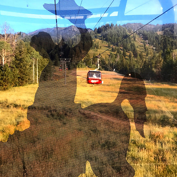 Jackson Hole Gondola Photo by Borbay - BORBAY Jackson Hole Gondola Photo by Borbay