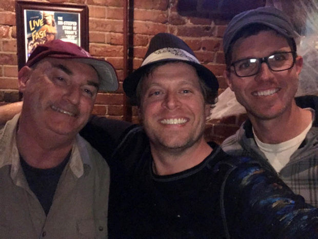 Brendan Ben Feeney Borbay and Paul William in Boston