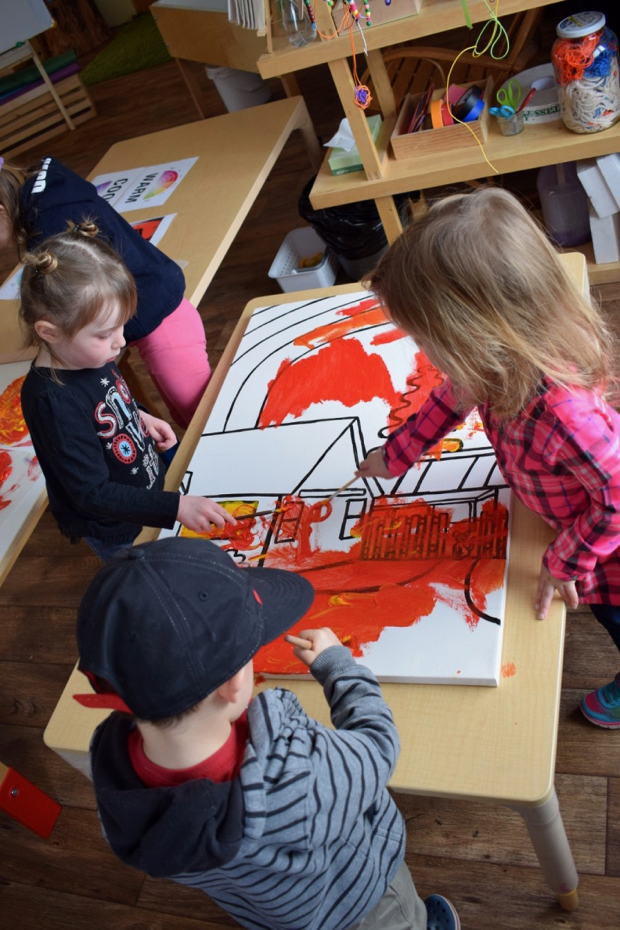 Coraline's Class Mural