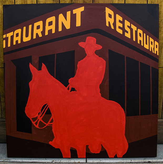 Gary Cooper Painting Process by Borbay