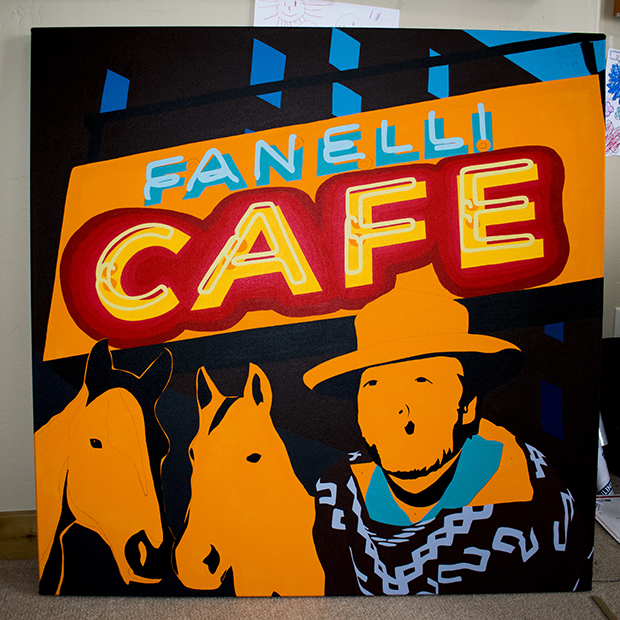 Clint Eastwood Painting Process by Borbay - BORBAY Clint Eastwood Painting Process by Borbay