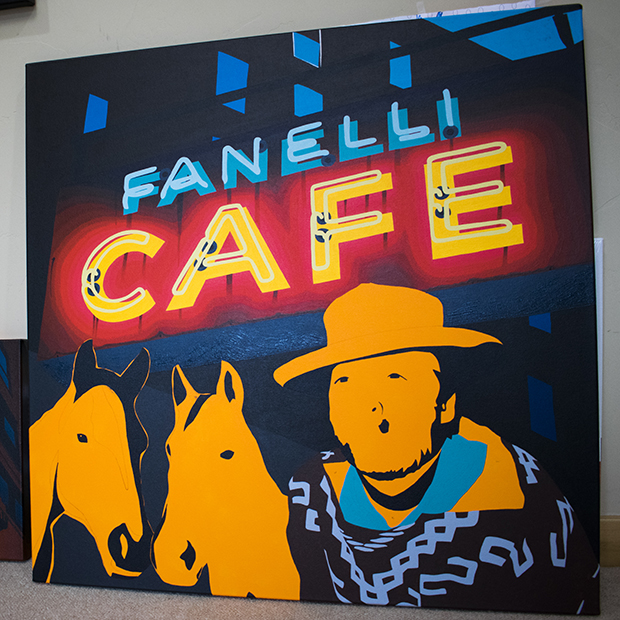 Clint Eastwood Painting Process by Borbay - BORBAY Clint Eastwood Painting Process by Borbay