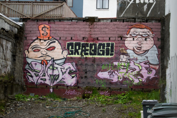 Grafitti in Reykjavik by Borbay - BORBAY Grafitti in Reykjavik by Borbay