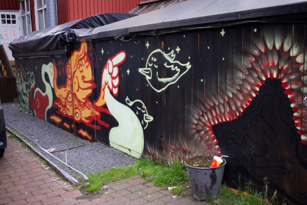 Grafitti in Reykjavik by Borbay - BORBAY Grafitti in Reykjavik by Borbay