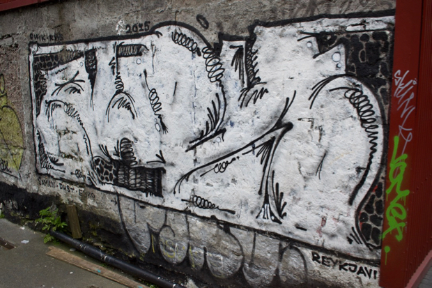 Grafitti in Reykjavik by Borbay - BORBAY Grafitti in Reykjavik by Borbay