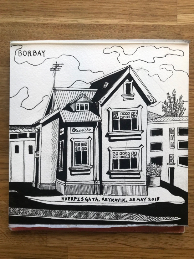 Borbay Drawing in Reykjavik