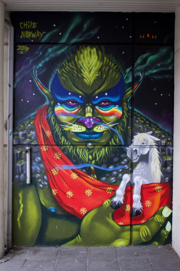 Grafitti in Reykjavik by Borbay