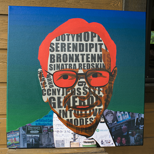 Dr Schattner Portrait Painting Process By Borbay - BORBAY Dr Schattner Portrait Painting Process By Borbay