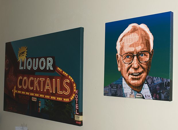 DSC_0051Dr Schattner Portrait Painting in Context By Borbay - BORBAY DSC_0051Dr Schattner Portrait Painting in Context By Borbay