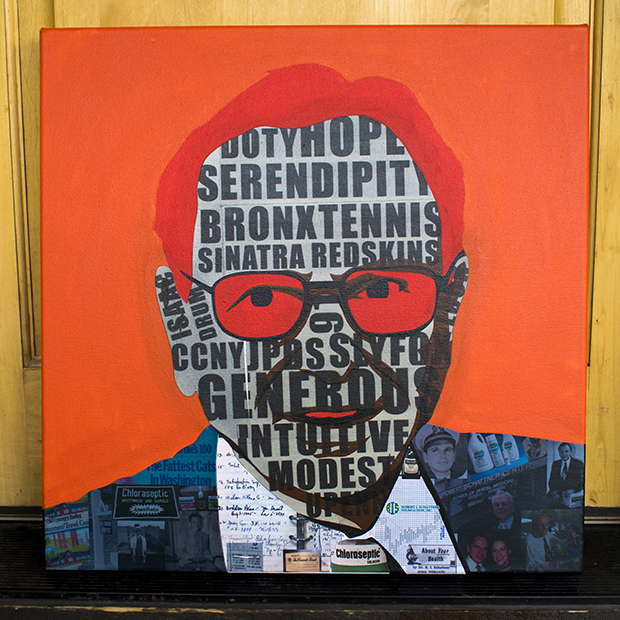 Dr Schattner Portrait Painting Process By Borbay - BORBAY Dr Schattner Portrait Painting Process By Borbay