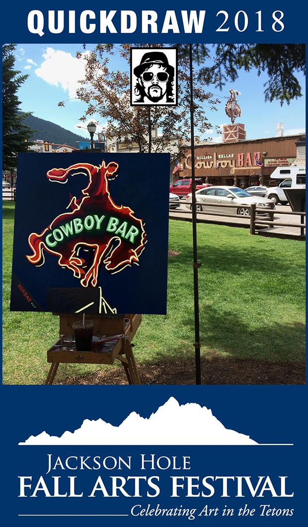 Borbay QuickDraw Jackson Hole Fall Arts Festival 2018