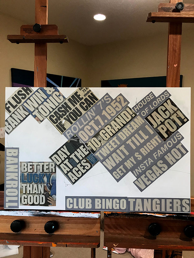 Sahara Las Vegas Painting Process