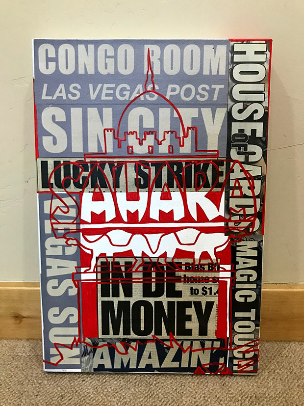 Sahara Las Vegas Painting Process