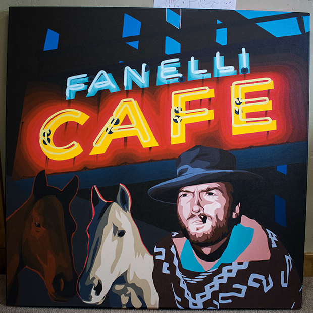 Clint Eastwood Painting — The Good, The Bad, and The Fanelli’s BORBAY