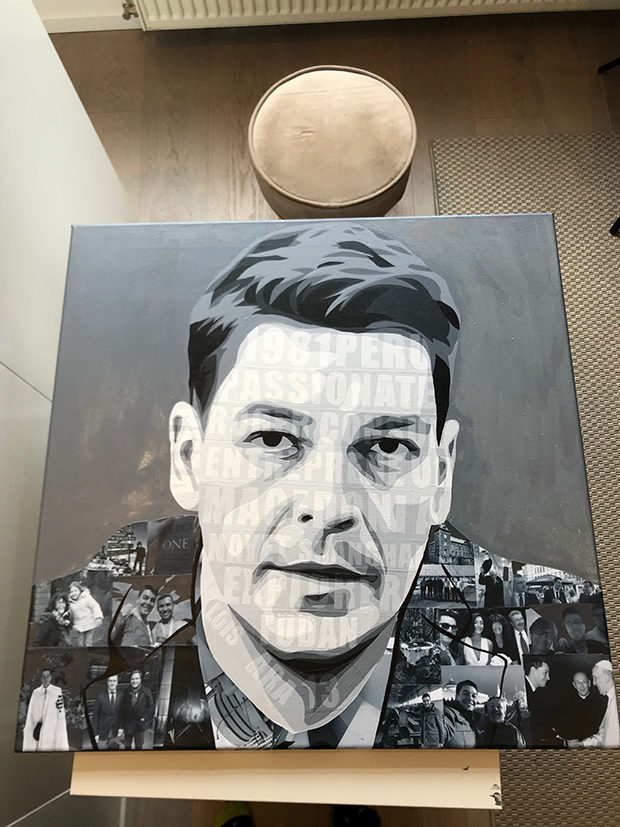 Rayes Lemmens Painting Process by Borbay