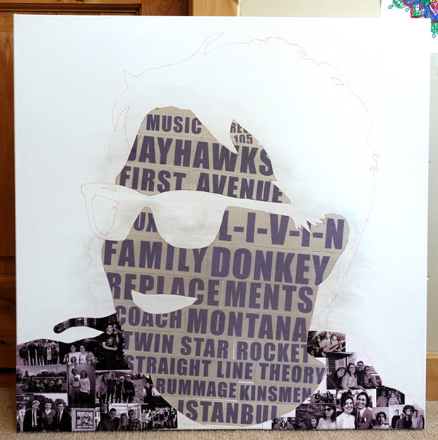 Portrait Process of Jay Aydinalp-Mathews by Borbay