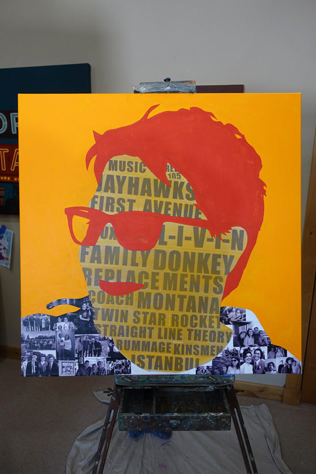 Portrait Process of Jay Aydinalp-Mathews by Borbay