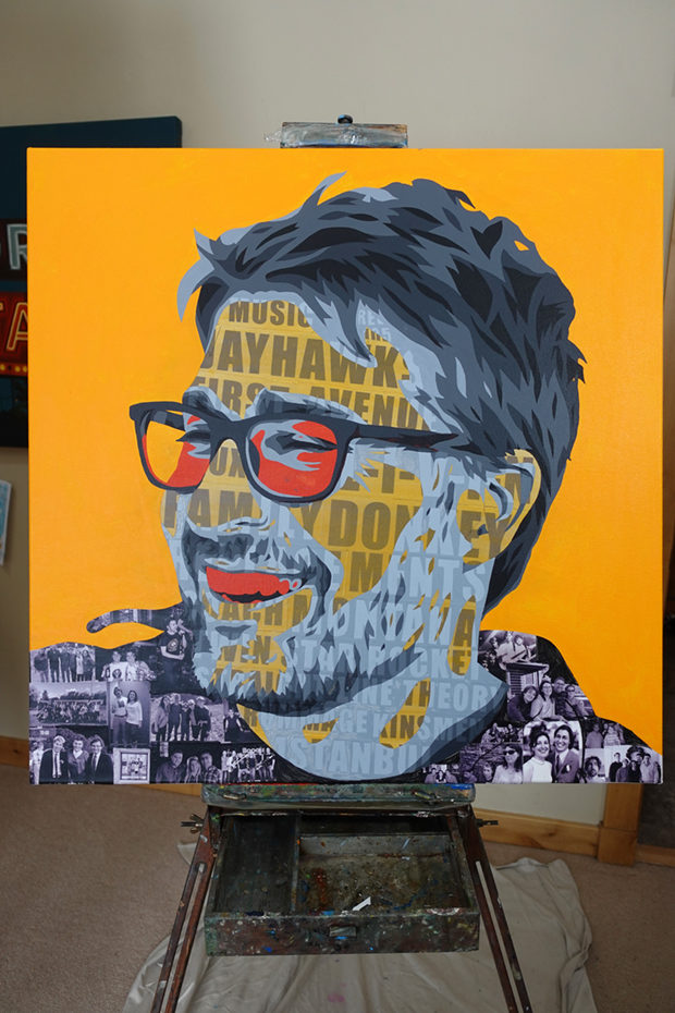 Portrait Process of Jay Aydinalp-Mathews by Borbay