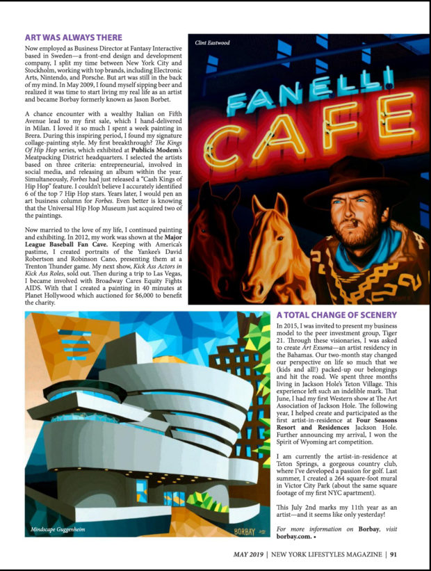 Borbay in New York Lifestyles Magazine 2