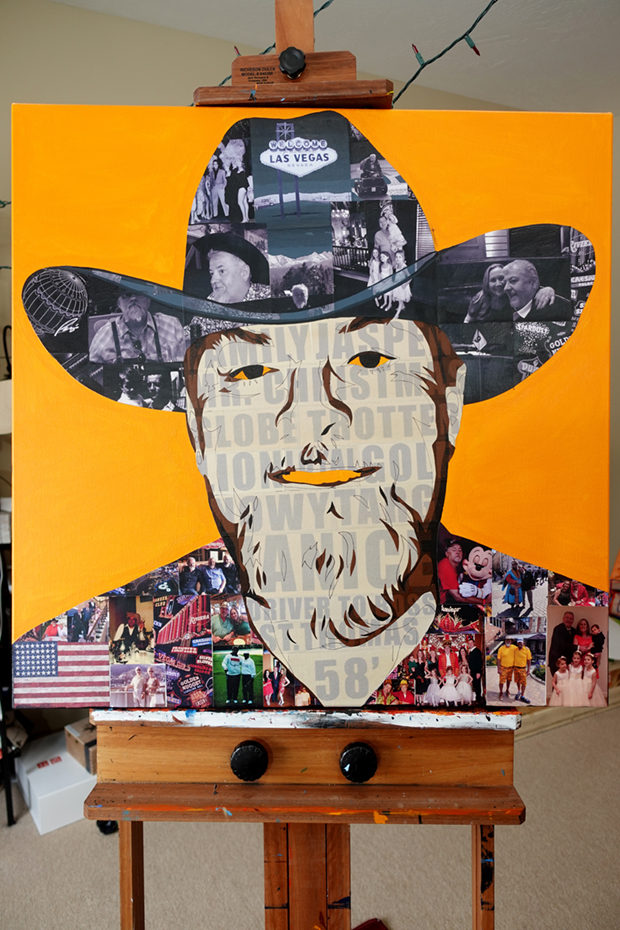 Stan Pajerski Painting Process by Borbay