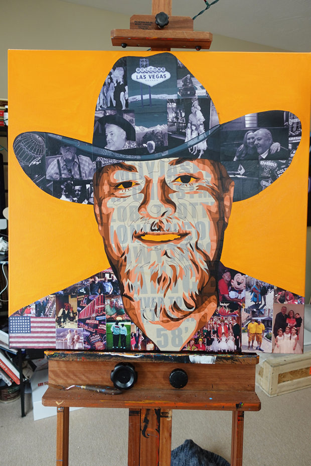 Stan Pajerski Painting Process by Borbay