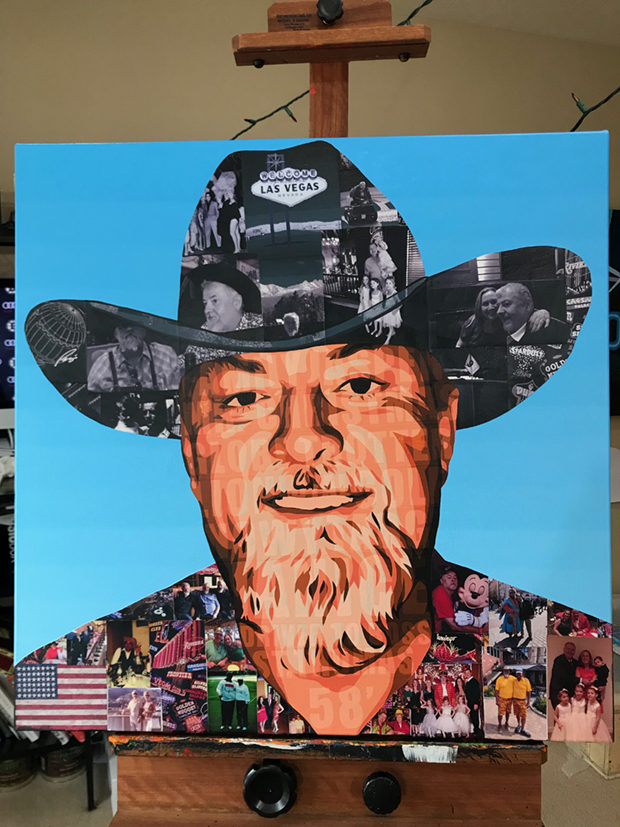 Stan Pajerski Painting Process by Borbay