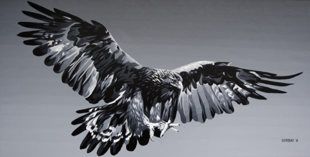 Golden Eagle Painting by Borbay