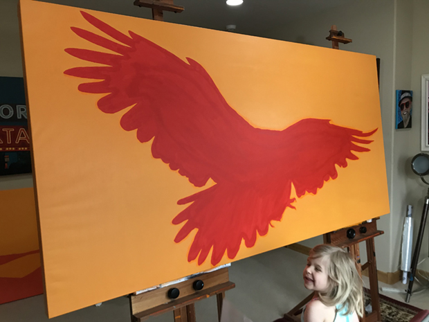 Golden Eagle Painting by Borbay