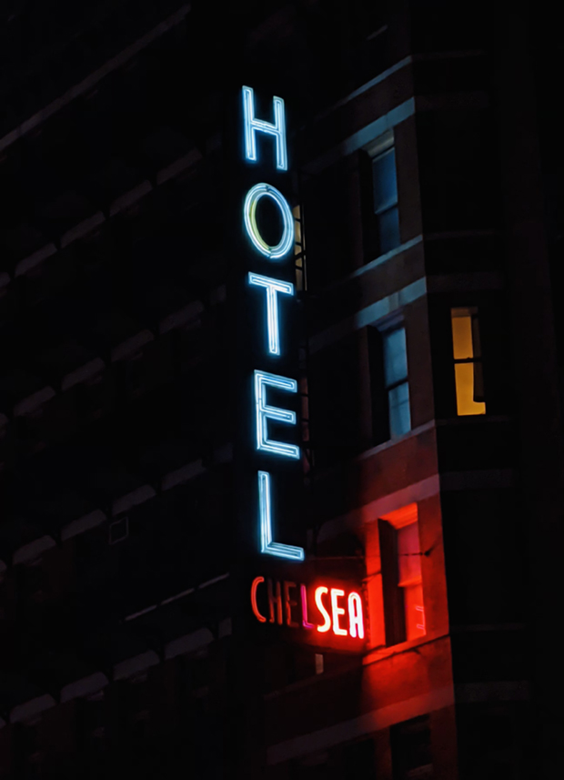Chelsea Hotel by Joe Esposito