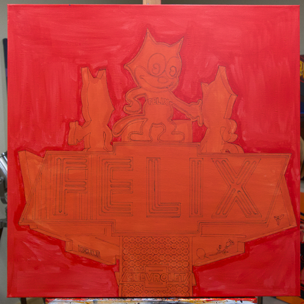 Felix Painting Process by Borbay 3